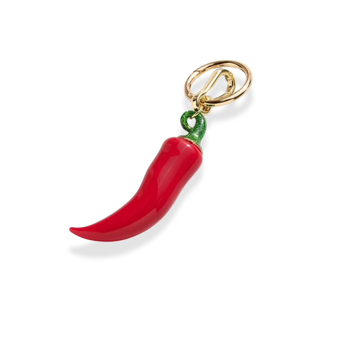 Chilli bag charm / keychain