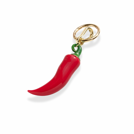 Chilli bag charm / keychain